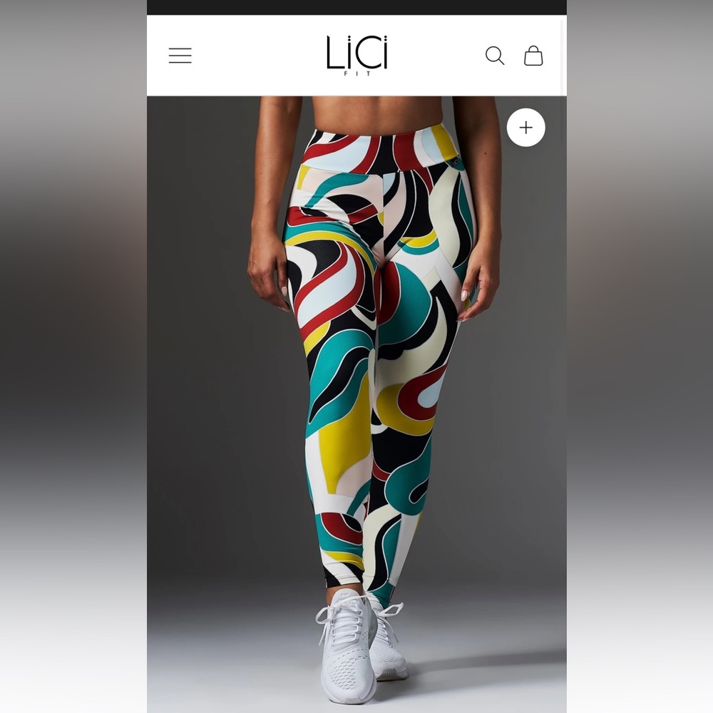 Lici fit posh high waist scrunch legging